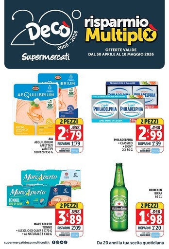 Deco - Risparmio multiplo