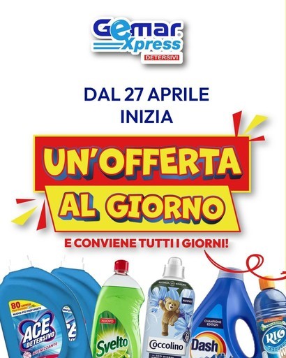 Volantino Gemar Detersivi