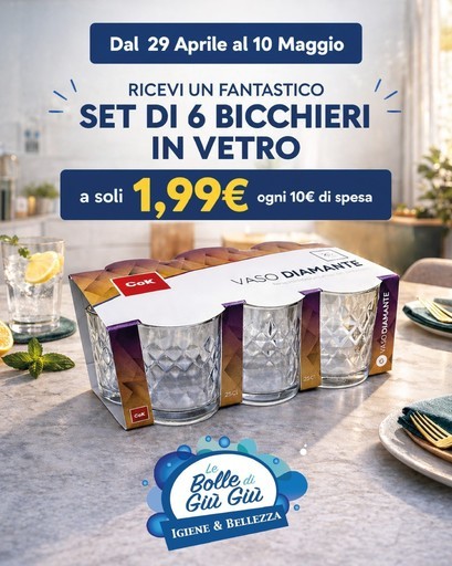 Volantino Le Bolle di Giù Giù