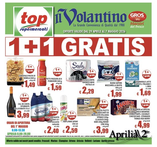 Volantino Top Supermercati