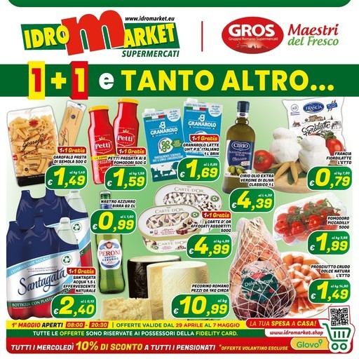 Idromarket - 1+1 e tanto altro...