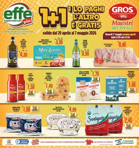 Supermercati Effepiù - 1+1