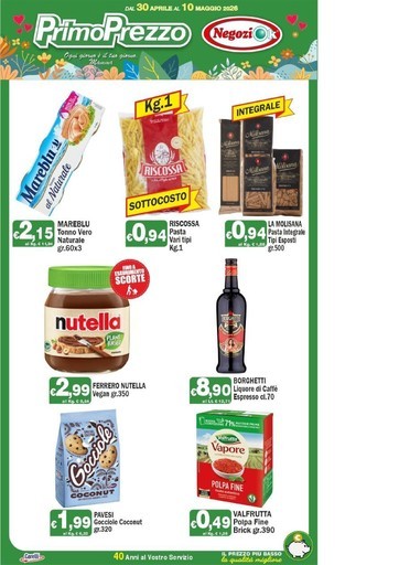 Volantino Primo Prezzo