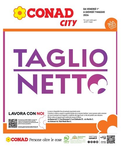 Volantino Conad City