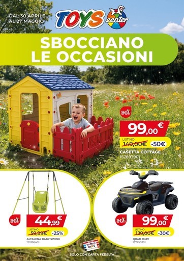 Toys Center - Sbocciano le occasioni