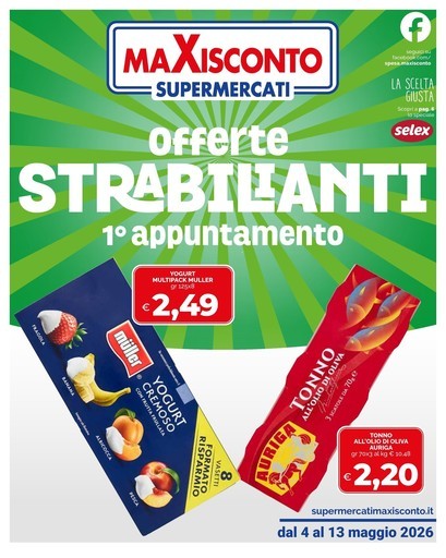 Volantino Maxisconto Supermercati