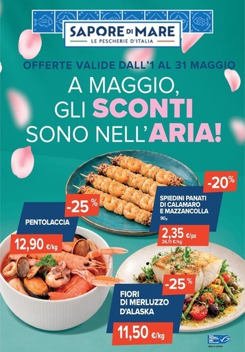 Volantino Sapore di mare