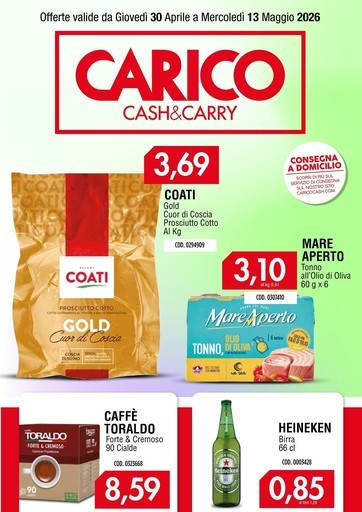 Volantino Carico Cash & Carry