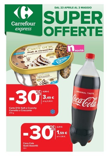 Volantino Carrefour Express