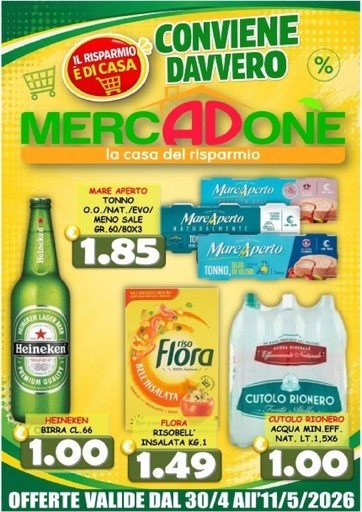 Volantino MercADone