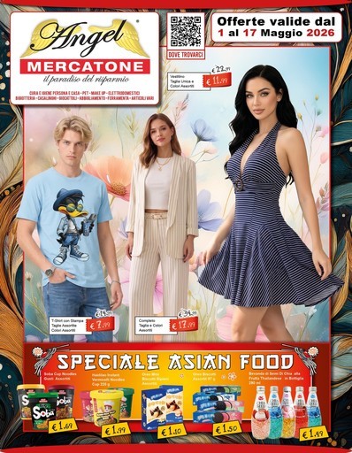 Volantino Angel Mercatone