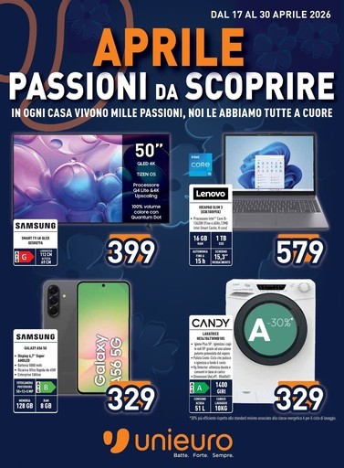 Volantino Unieuro