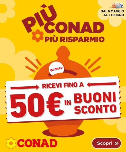 Conad - Più Conad, Più Risparmio