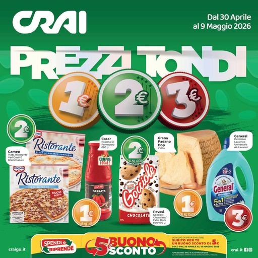 Volantino Crai