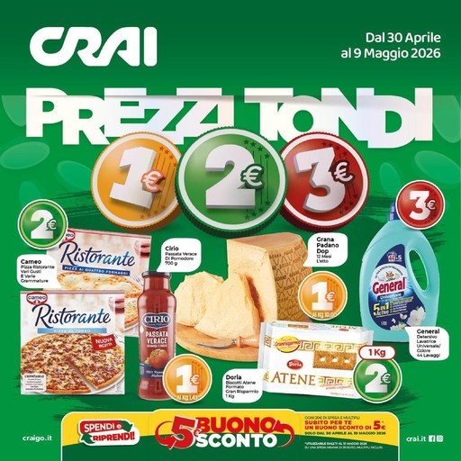 Volantino Crai