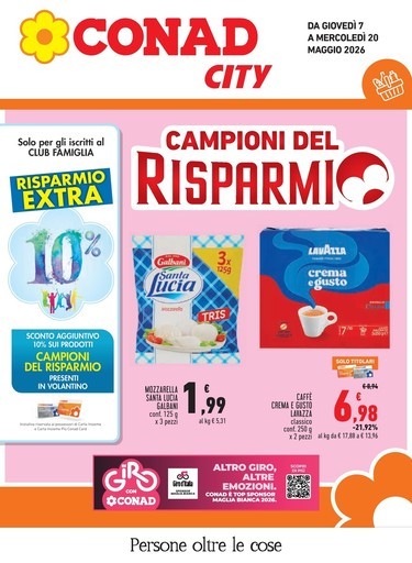 Volantino Conad City