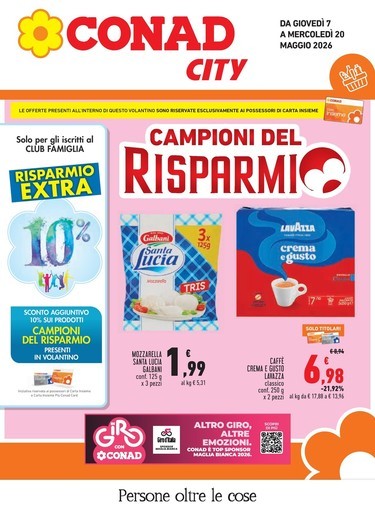 Volantino Conad City