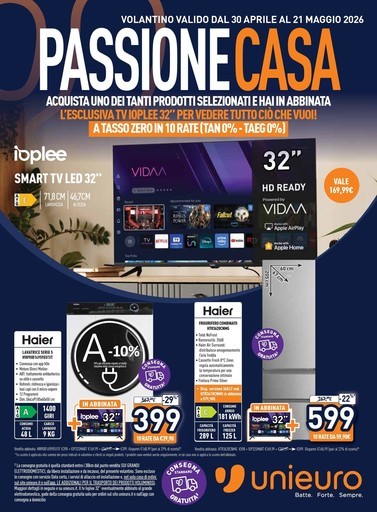 Volantino Unieuro
