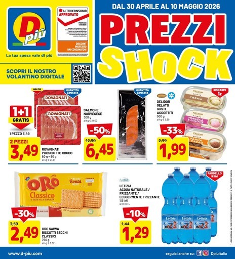 Volantino Dpiù