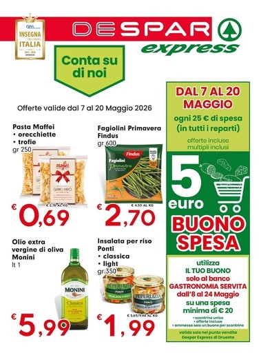 Volantino Despar Express