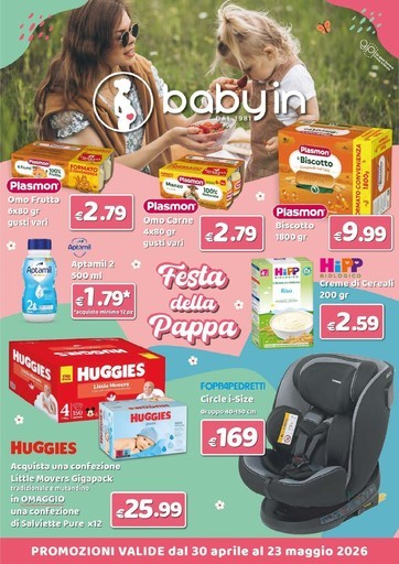 Volantino Baby In