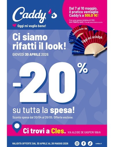 Caddy's - Ci siamo rifatti il look!