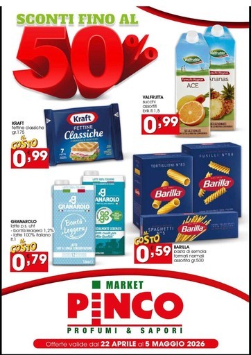 Volantino Market Pinco
