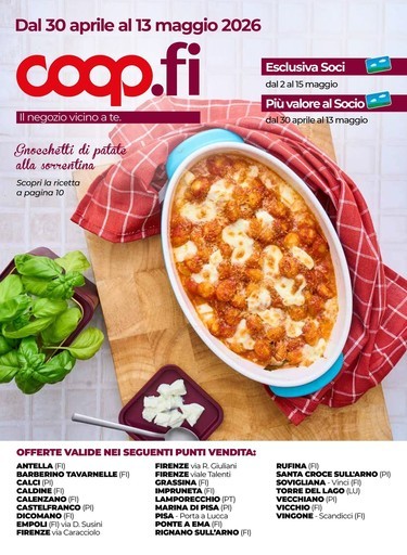 Coop - Dal 30 aprile al 6 maggio 2026