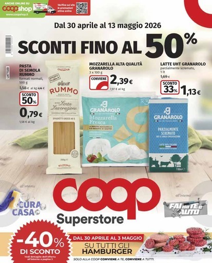 Volantino Coop