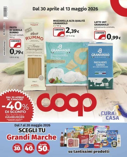 Volantino Coop