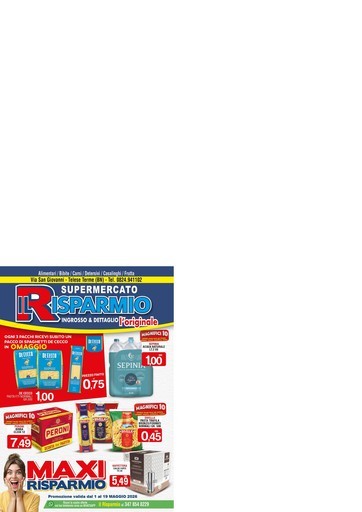 Volantino Supermercato Il Risparmio