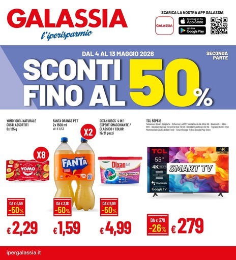 Volantino Galassia