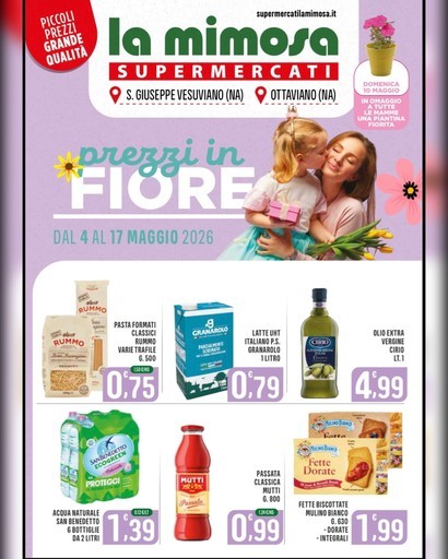 Volantino La Mimosa Supermercati