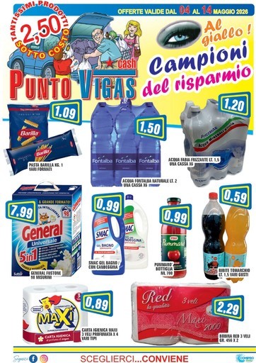 Volantino Punto Vigas