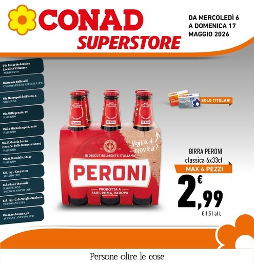 Volantino Conad Superstore