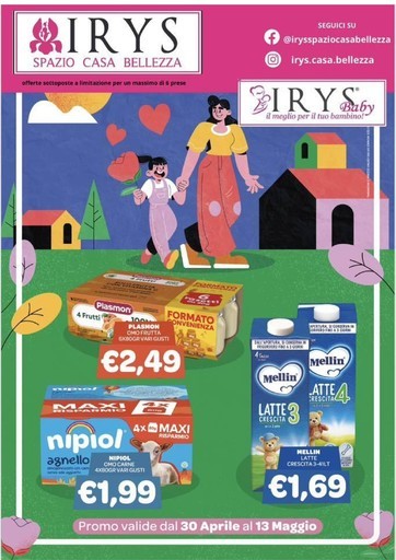 Volantino Irys