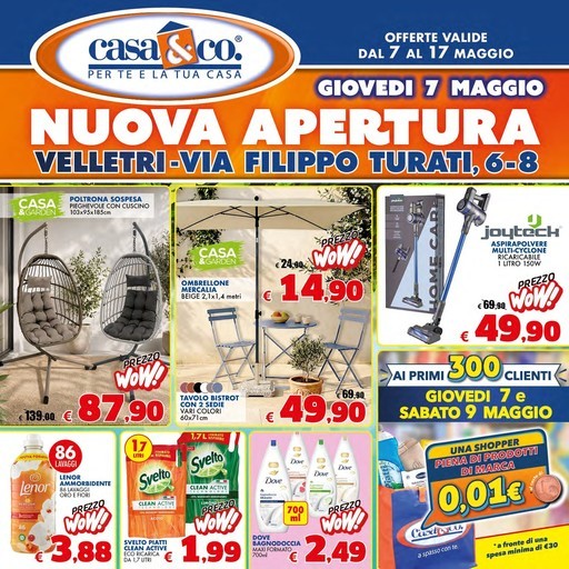 Volantino Casa & co