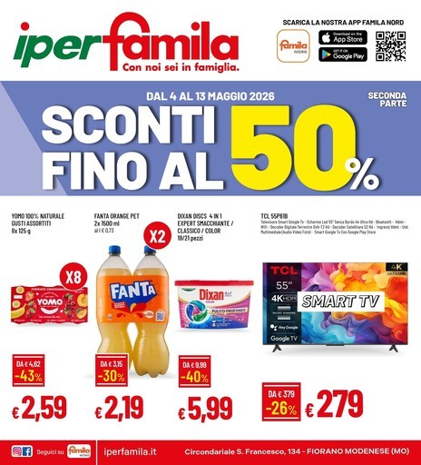 IperFamila - SCONTI FINO AL 50%