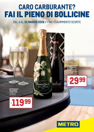 Metro - Offerte Vini Stock