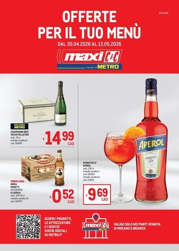 Metro - Offerte per il tuo menù - MAXI