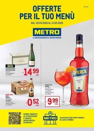 Metro - Offerte per il tuo menù - AREA 3