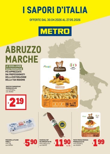 Volantino Metro