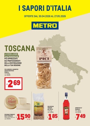 Volantino Metro