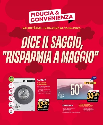 Volantino Fiducia e Convenienza