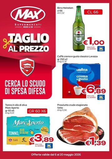 Volantino Max Supermercati
