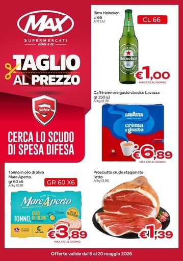 Volantino Max Supermercati
