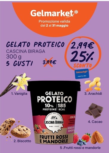 Volantino Gelmarket