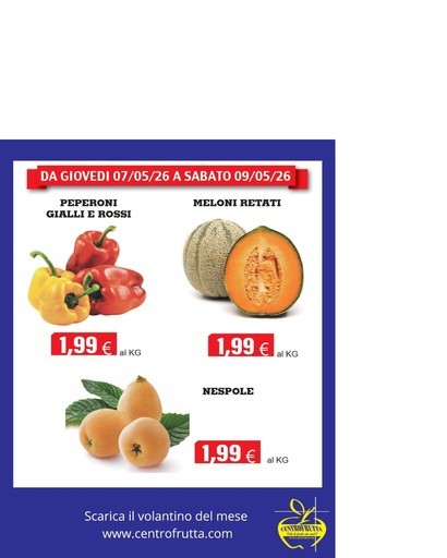 Volantino Centro frutta
