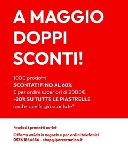 Volantino Iperceramica