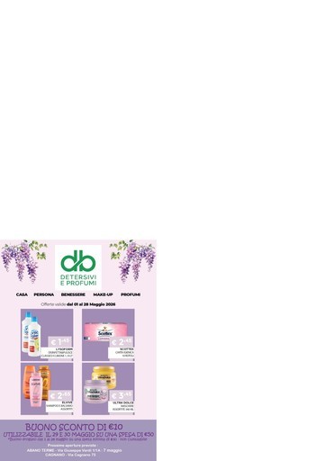 Volantino DB detersivi
